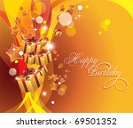 card for congratulations eps10 | Shutterstock .eps vector #69501352