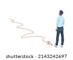 path to success vector... | Shutterstock .eps vector #2143242697