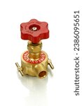 Small photo of brass regulator gas regulator connection