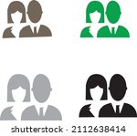 man and grills icon... | Shutterstock .eps vector #2112638414