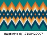 ikat geometric folklore... | Shutterstock .eps vector #2160420007