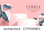 summer sale design with product ... | Shutterstock .eps vector #1779540851