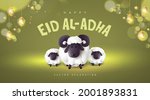 eid al adha mubarak the... | Shutterstock .eps vector #2001893831