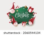 merry christmas and happy new... | Shutterstock .eps vector #2060544134