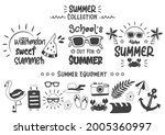 summer quote illustration... | Shutterstock .eps vector #2005360997