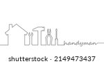 professional handyman services. ... | Shutterstock .eps vector #2149473437