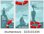 Three Nautical Banners With...