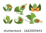 Adorable Green Little Dragons...
