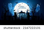 halloween background.... | Shutterstock .eps vector #2167222131