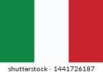 italian flag illustration... | Shutterstock .eps vector #1441726187