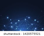 internet connection  abstract... | Shutterstock .eps vector #1420575521