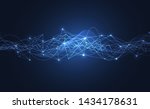 internet connection abstract... | Shutterstock .eps vector #1434178631