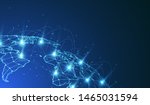 global network connection.... | Shutterstock .eps vector #1465031594