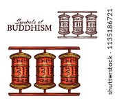 Buddhism Religion Symbol Of...