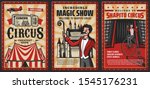 circus show vintage posters...