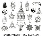 Buddhism Religion Sketches With ...