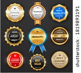 award and quality labels... | Shutterstock .eps vector #1819893191