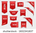 label banners  new tag badges... | Shutterstock .eps vector #1832341837