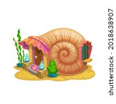 Fairy Snail Shell House Or...