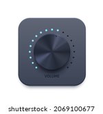 music sound volume knob button... | Shutterstock .eps vector #2069100677