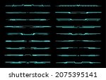 hud futuristic header and... | Shutterstock .eps vector #2075395141