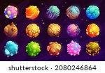galaxy space planets and stars... | Shutterstock .eps vector #2080246864