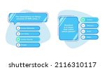 quiz test menu template  tv... | Shutterstock .eps vector #2116310117