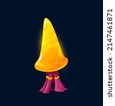 fantasy magic luminous yellow... | Shutterstock .eps vector #2147461871