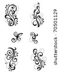 floral patterns for design... | Shutterstock . vector #70501129