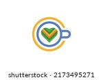 drink and foot logo vector | Shutterstock .eps vector #2173495271