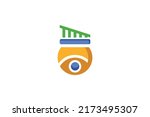 drink and foot logo vector | Shutterstock .eps vector #2173495307
