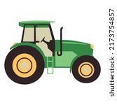 farm tractor flat. high quality ... | Shutterstock .eps vector #2173754857