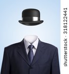 Invisible Man With Bowler Hat.