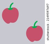 simple apple logo design make | Shutterstock .eps vector #2149597697