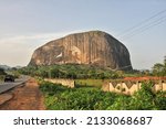 Small photo of Famous Zuma Rock in Niger State, Nigeria