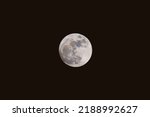 Small photo of The full moon shines extraordinarily tonight
