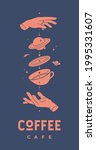 coffee. template label  logo ... | Shutterstock . vector #1995331607