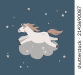 Magic Unicorn Sleep On Cloud....