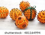 Clove Orange Pomander Balls ...