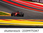 Small photo of Circuit de Spa-Francorchamps, Stavelot, Belgium, 30.JULY. 2023; Charles Leclerc during Formula One Belgium Grand Prix
