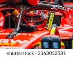 Small photo of Marina Bay Street Circuit, Singapore, Singapore, 17.September.2023; Carlos Sainz Jr of Spain and Scuderia Ferrari during Formula One Singapore Grand Prix