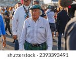 Small photo of Yas Marina Circuit, Abu Dhabi, United Arab Emirates, 26.November.2023; Sir Jackie Stewart of Great Britain during Formula One Abu Dhabi Grand Prix