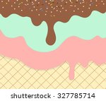 Sweet Ice Cream Texture...