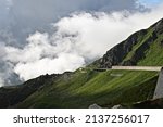Grossglockner mountain road in Austria