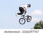 Small photo of Krzeszowice, Malopolska, Poland - 06.22.2023 - European Games 2023 Krakow - Cycling BMX Freestyle - Men's Park Final op: Tomas Beran (Czechia)