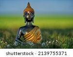 Meditating Buddha Figure In...