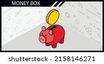 money box isometric design icon.... | Shutterstock .eps vector #2158146271