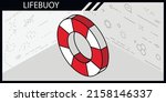 lifebuoy isometric design icon. ... | Shutterstock .eps vector #2158146337