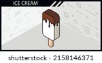 ice cream isometric design icon.... | Shutterstock .eps vector #2158146371