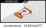 hourglass isometric design icon.... | Shutterstock .eps vector #2158146377